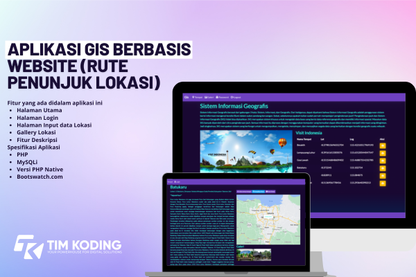 Aplikasi GIS Berbasis Website (Rute Penunjuk Lokasi)