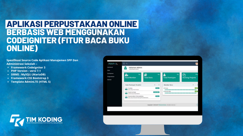 Sistem Informasi Perpustakaan Digital Berbasis Web